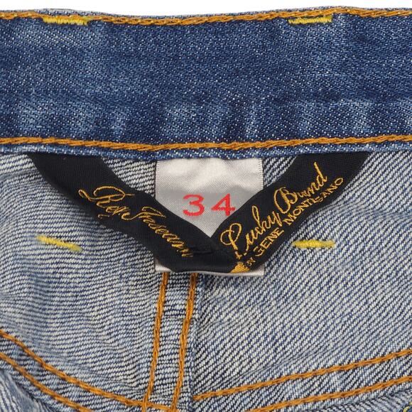 Lucky Brand Jeans Mens 34 Straight Leg Relaxed Baggy Medium Wash Denim - Picture 7 of 13